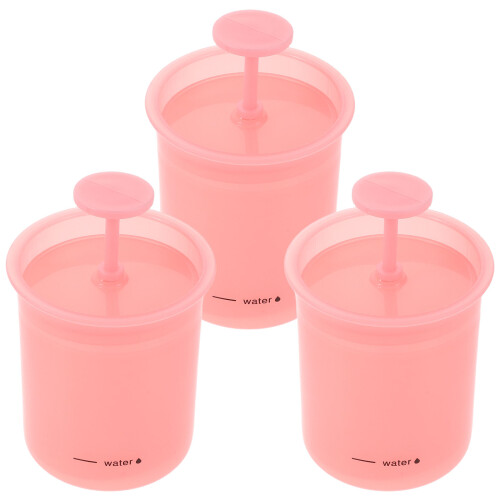 15Pièces Flacon Mousse Rose Et Manuel Pour Voyage 2