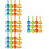 4 Sets Kids Beach Sand Plastic Rake Sifter Toy 9