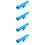 4Pcs Kids Small Telescope Toy Pirate Accessory 10