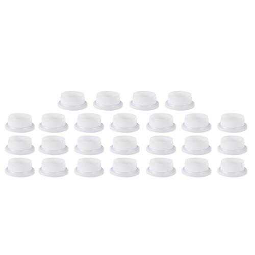 60 Pcs  Plastic Water Bucket Thick Thread Bucket Outlet Sealing Device