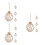 12Pcs Clear Plastic Baubles for Xmas Tree Crafts 7