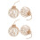 12Pcs Clear Plastic Baubles for Xmas Tree Crafts 2