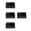 4Pcs Black ABS Scissors Holder Hairdressing Tool Storage Box for Home 5