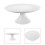 Party Dessert Display Stand Desktop Snack Cake Serving Tray Ceramic 6