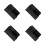 4Pcs Black ABS Scissors Holder Hairdressing Tool Storage Box for Home 7