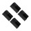 4Pcs Black ABS Scissors Holder Hairdressing Tool Storage Box for Home 8