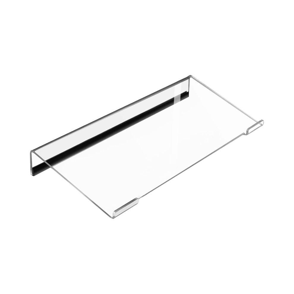 Acrylic Keyboard Stand With Ergonomic Typing Angle, Transparent SpaceâSaving Riser For Desk Support 9169991112275