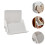 2Pcs White PP Shoes Stand Wall Mounted Space-Saving Rack 11