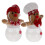 10Pcs Christmas Gift Packaging Boxes Cloth Plastic Candy Storage Case 3