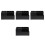 4Pcs Black ABS Scissors Holder Hairdressing Tool Storage Box for Home 6