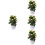 4Pcs Lifelike Artificial Potted Fruit Tree Tabletop Decor 7