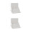 2Pcs White PP Shoes Stand Wall Mounted Space-Saving Rack 7