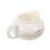 4Pcs Small White Ceramic Milk Pitcher with Handle for Tea and Coffee 3