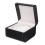 2Pcs Single Slot Watch Box Pu Storage Display Case 2