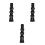 3pcs 20mm Fish Tank Output Nozzle Flexible Aquarium Return Pipe End 5