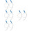 8Pcs Silver Drain Cleaning Tool Flexible Claw Pickup for Home Plumbing 8
