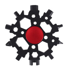 22-In-1 Snowflake Multitool Carbon Steel Snowflake Standard Multitool, Snowflake Wrench Gifts for Men B