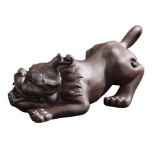 5Pcs Chinese Style Tea Pet Kungfu Tea Table Ancient Animal Decoration