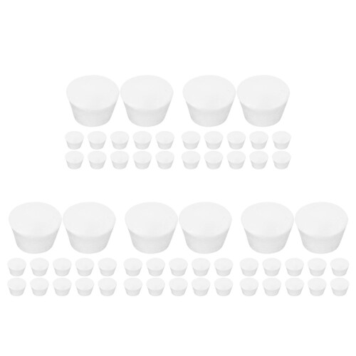 60Pcs Reusable Black Foam Cupcake Dummies for Cake Decorating Crafts 1