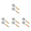 8 Pcs Fine Mesh Straining Sieve With Wood Handle For Kitchen Use 4