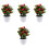 4Pcs Lifelike Artificial Potted Fruit Tree Tabletop Decor 5