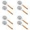 8 Pcs Fine Mesh Straining Sieve With Wood Handle For Kitchen Use 7