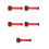 5Pcs Retractable Isolation Rail Warning Belt For School 6