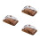 3Stk Holz Mit Glasdeckel Butter Snack Organizer 7