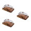 3Stk Holz Mit Glasdeckel Butter Snack Organizer 4