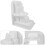 2Pcs Practical Xps Mold for DIY Roman Concrete Balustrade Columns 10