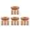 40Pcs Light Brown Cork Plant Stoppers for Hydroponic Vases Replacement 7