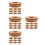 40Pcs Light Brown Cork Plant Stoppers for Hydroponic Vases Replacement 4