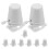 45 Pcs Plastic Wind-Up Movements For Clay Robots Diy Craft 3