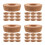 40Pcs Light Brown Cork Plant Stoppers for Hydroponic Vases Replacement 9