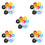 500Pcs Mic Covers Bulk Disposable Handheld Microphone Covers Assorted 8