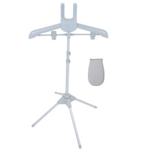 Raindrops Handheld Steam Ironing Rack Clothes Racks For Steaming Grey