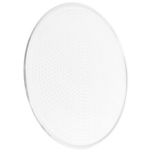 2Pcs Aluminum Pizza Baking Pan with Hole Mesh Silver