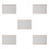 5Pcs Non-Slip Foldable Puzzle Mat Tray with Frame for Tabletop Use 6