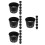 24 Pcs Plastic Mesh Net Pots For Hydroponic And Aquarium Planting 4