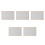 5Pcs Non-Slip Foldable Puzzle Mat Tray with Frame for Tabletop Use 7