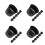 24 Pcs Plastic Mesh Net Pots For Hydroponic And Aquarium Planting 7
