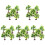 50Pcs Small Plastic Model Trees for Micro Landscape and Home Use 4
