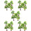 50Pcs Small Plastic Model Trees for Micro Landscape and Home Use 10