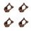 4Pièces Cache-Oreilles Confortable Pour Froid Hiver 8