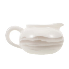 3Stk Kleine Weiße Keramik Soßenkanne Für Milch Sahne Und Dressing