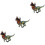 3pcs Simulation Dinosaur Model Animal Fake Dinosaur 7