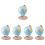 5 Sets Assemble Paint World Globe DIY Earth Model Science Kit 7