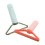 4St Huisdier Haarborstel, Plastic, Dubbelzijdig, Compacte Kleurenmix 3