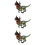 3pcs Simulation Dinosaur Model Animal Fake Dinosaur 10