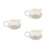 3Pcs Small Ceramic Coffee Milk Creamer Pitcher White for Home Use 10